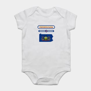 PENNSYLVANIA STATE, UNITED STATES, USA. SAMER BRASIL Baby Bodysuit